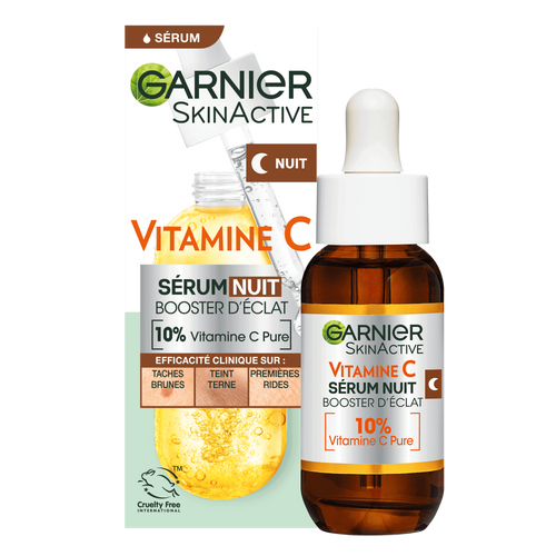Garnier SkinActive Vitamine C – Sérum Nuit Booster d'Éclat