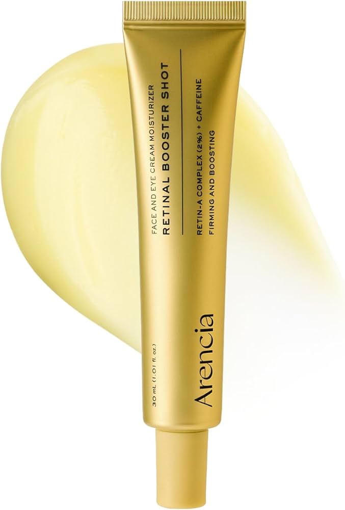 Arencia Retinal Booster Shot – Crème Hydratante Visage & Contour des Yeux