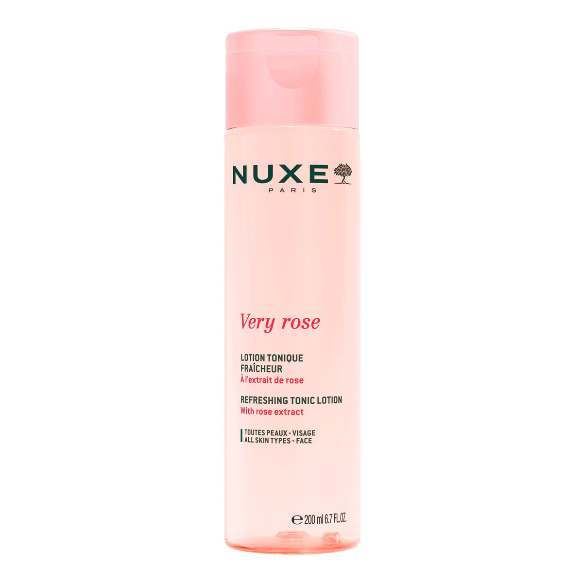 Nuxe Very Rose – Lotion Tonique Fraîcheur à l'Extrait de Rose - 200ml