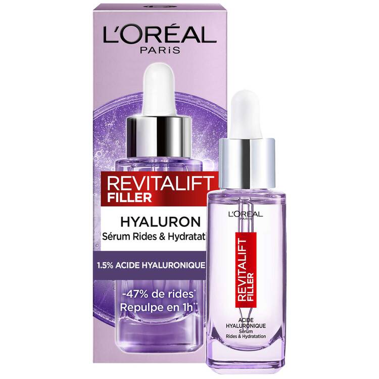 L'Oréal Paris Revitalift Filler Hyaluron – Sérum Rides & Hydratation