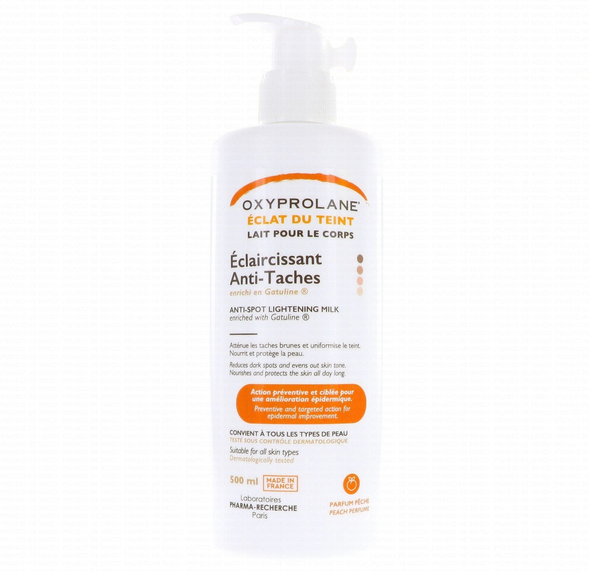 Oxyprolane Éclat du Teint - Lait Éclaircissant Anti-Taches 500ml