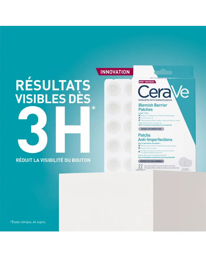 CeraVe Patchs Anti-Imperfections – Blemish Barrier Patches