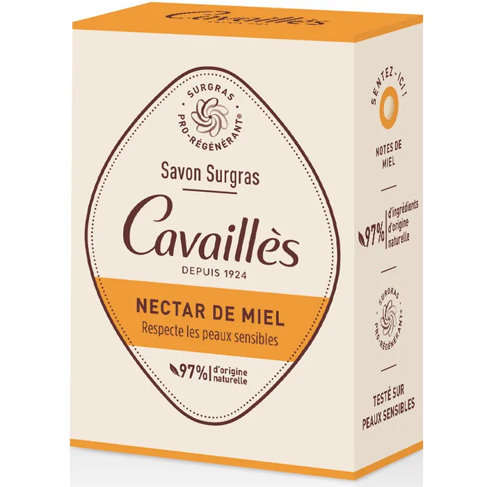 Cavaillès Gel Bain Douche Lait et Miel Peaux Sensibles