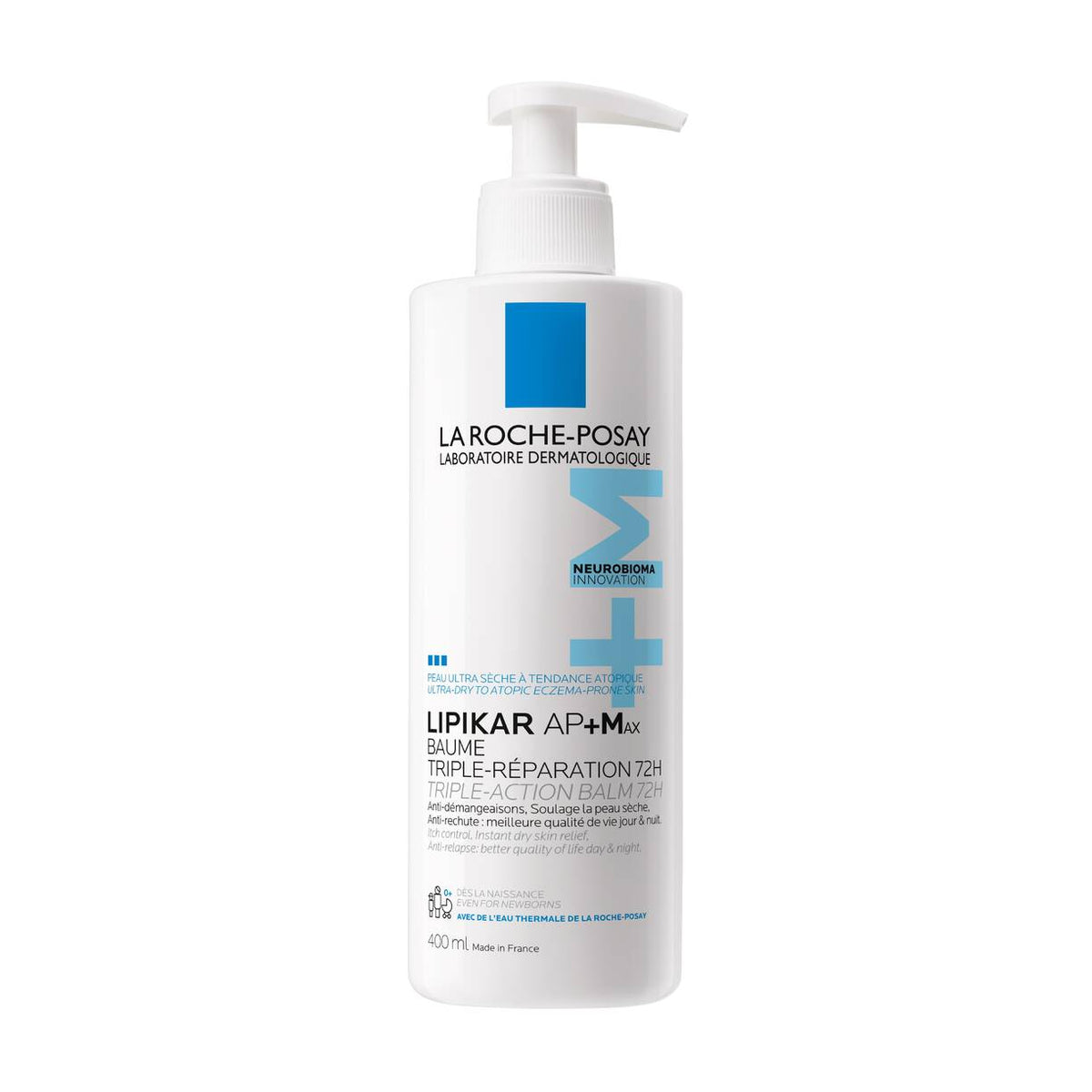 La Roche-Posay Lipikar Baume AP+M Triple-Réparation 72H 400ml