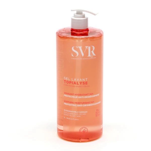SVR Topialyse Gel Lavant - Nettoyant Hydratant Anti-Dessèchement