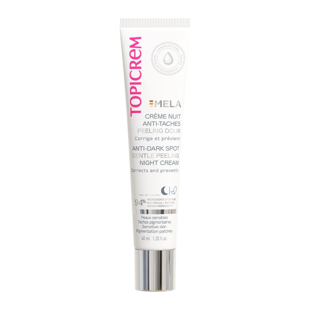 Topicrem MELA - Crème Nuit Anti-Taches Peeling Doux 40ml
