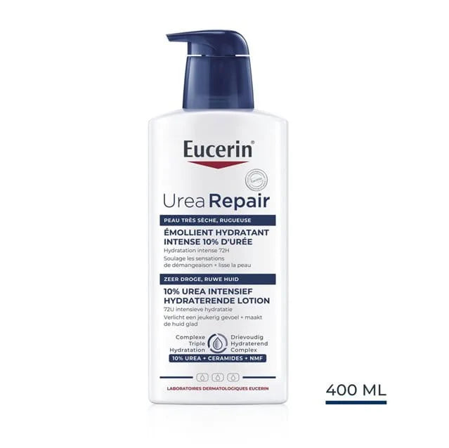 Eucerin Urea Repair - Émollient Hydratant Intense 10% d'Urée 400ml