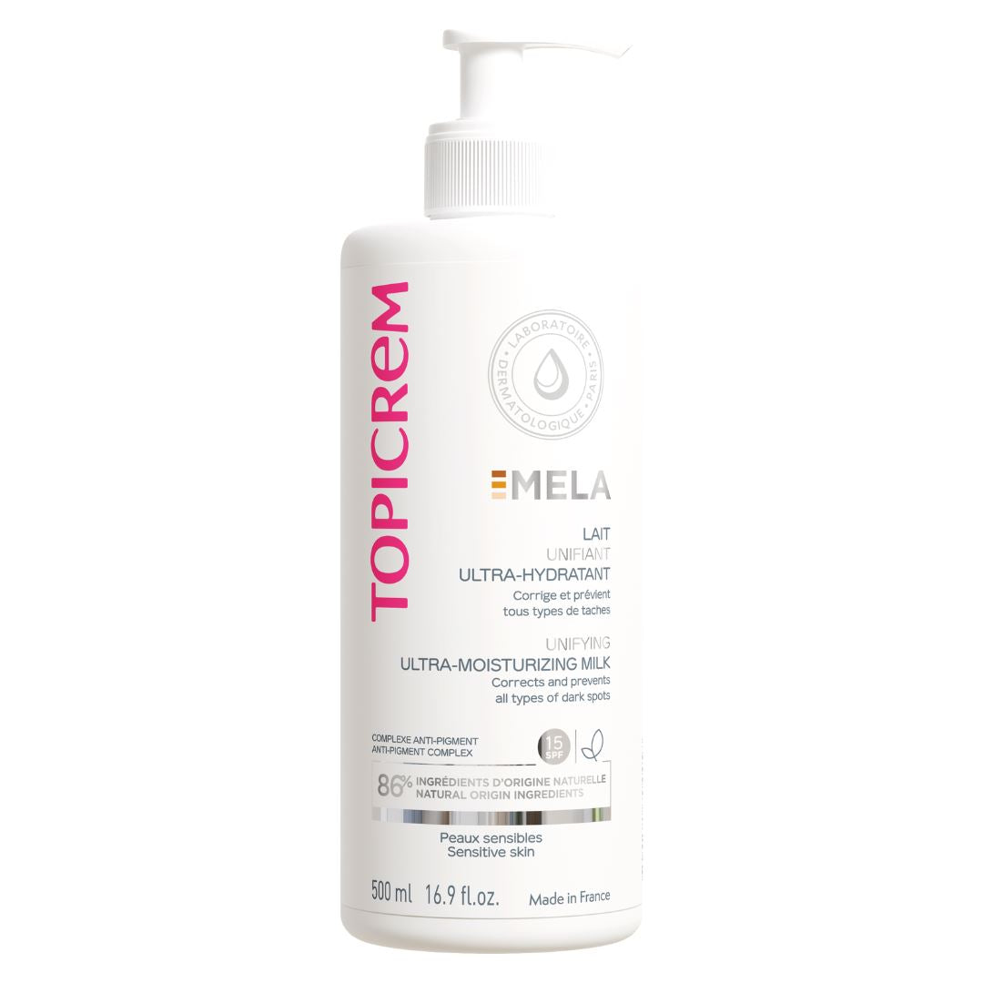 Topicrem MELA - Lait Unifiant Ultra-Hydratant 500ml