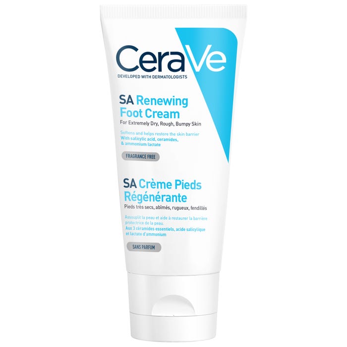 CeraVe SA Crème Pieds Régénérante - 88 ml