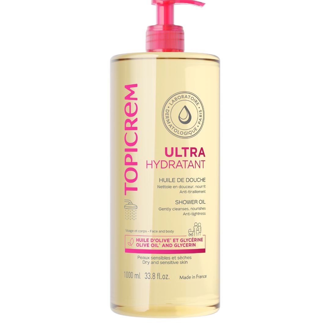 Topicrem Ultra Hydratant - Huile de Douche 1Litre