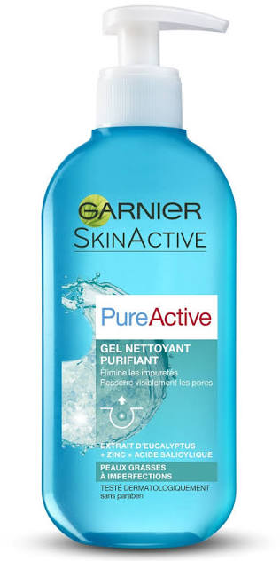 Garnier SkinActive PureActive Gel Nettoyant Purifiant