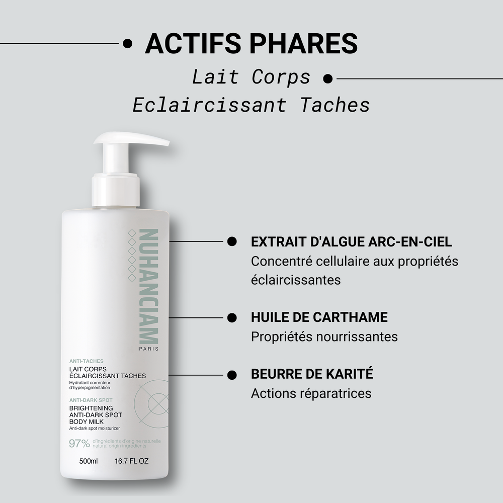 Nuhanciam Lait Corps Éclaircissant Taches – Brightening Anti-Dark Spot Body Milk