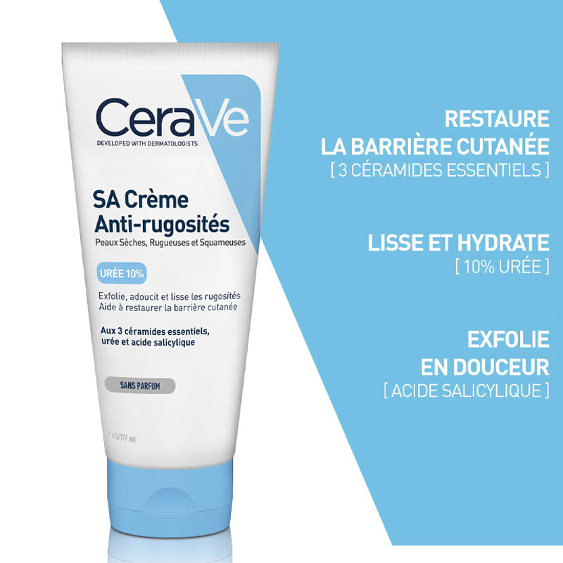 CeraVe SA Crème Anti-rugosités - SA Smoothing Cream - 177ml